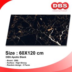 DBS GRANITE 60X120 APOLO BLACK HG KW1 BOX/1.44M2
