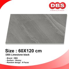 DBS GRANITE 60X120 NATURAL LIMESTONE BLACK KW1 BOX/1.44M2