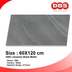 DBS GRANITE 60X120 NATURAL LIMESTONE BLACK M KW1 BOX/1.44M2