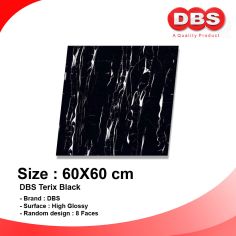 DBS GRANITE 60X60 TERIX BLACK HG KW1 BOX/1.44M2