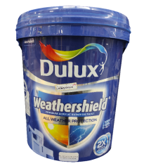 DULUX WEATHERSHIELD DUAL SHIELD A918-2290M BRILLIANT WHITE 20LT
