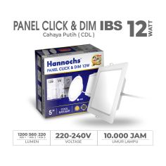 HANNOCHS CLICK DAN DIM E27 12W IBS DAYLIGHT PANEL