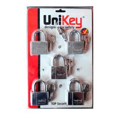 UNIKEY BRASS PS2103 MK-5 CP 50MM PADLOCK