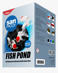 SANPROOF WATERPROOFING FISH POND 5000 BLACK 10KG