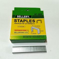 SELLERY 97-393 ISI STAPLES ISI 1000PCS 8MM